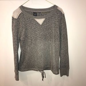 BLUE Saks Fifth Avenue lightweight crewneck
